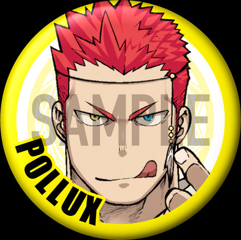"Pollux" Character Can Badge