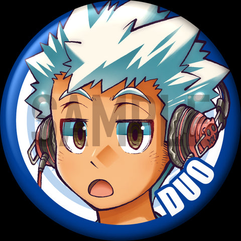 "Duo" Character Can Badge