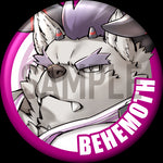 "Behemoth (Type A)" Character Can Badge