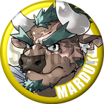 "Marduk" 特點別針徽章
