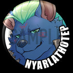 "Nyarlathotep" 特點別針徽章