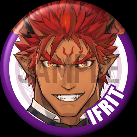 "Ifrit" Character Can Badge